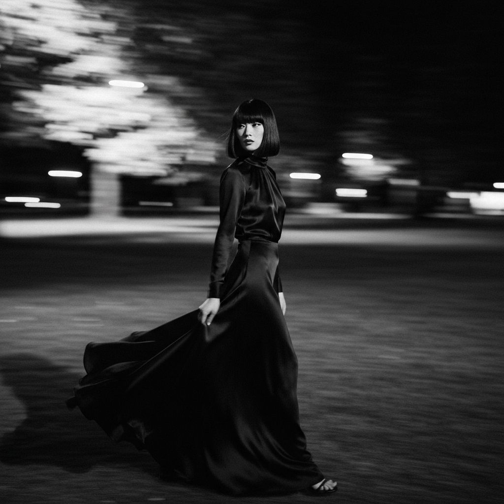 Motion blur figure
